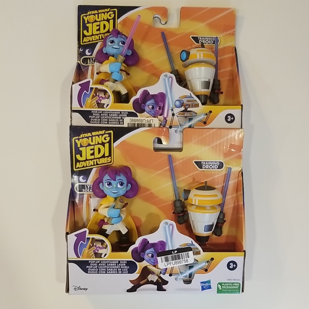 Star Wars Young Jedi Adventures Figure Set - LYS SOLAY & TRAINING DROID